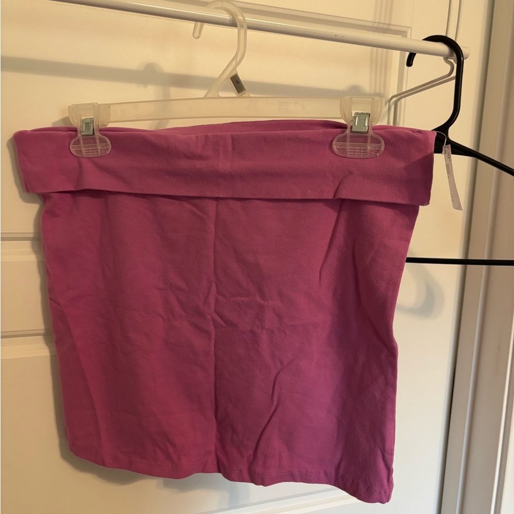 American Eagle Pride Foldover Tube Top